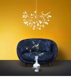 Lampadario LED Firefly in Oro Rosa