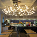 Lampadario LED Firefly in Oro Rosa