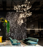 Lampadario LED Firefly in Oro Rosa