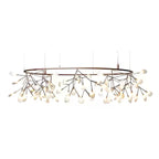 Lampadario LED Firefly in Oro Rosa