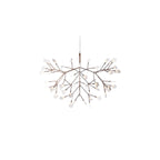 Lampadario LED Firefly in Oro Rosa
