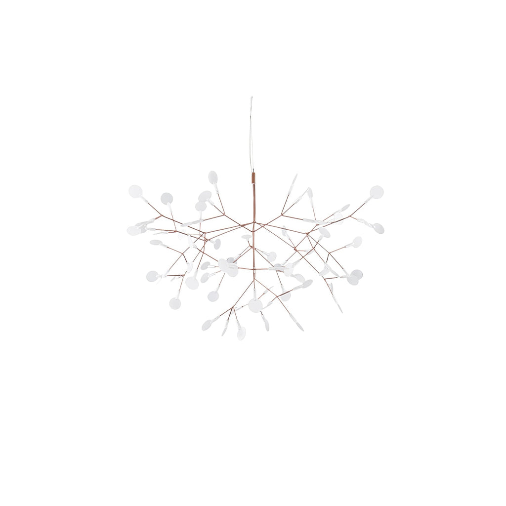 Lampadario LED Firefly in Oro Rosa