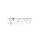 Lampadario LED Firefly in Oro Rosa