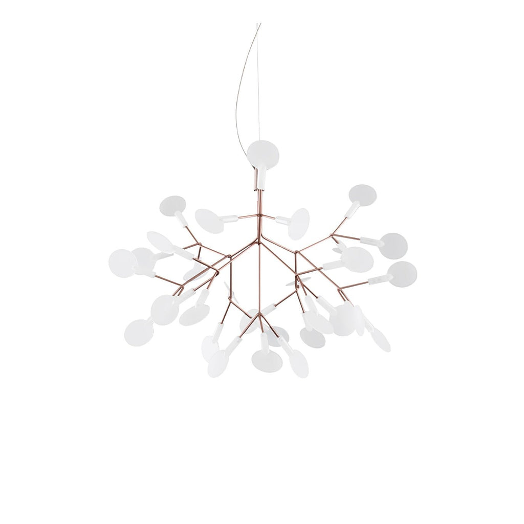 Lampadario LED Firefly in Oro Rosa