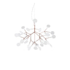Lampadario LED Firefly in Oro Rosa