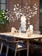 Lampadario LED Firefly in Oro Rosa