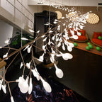Lampadario LED Firefly in Oro Rosa