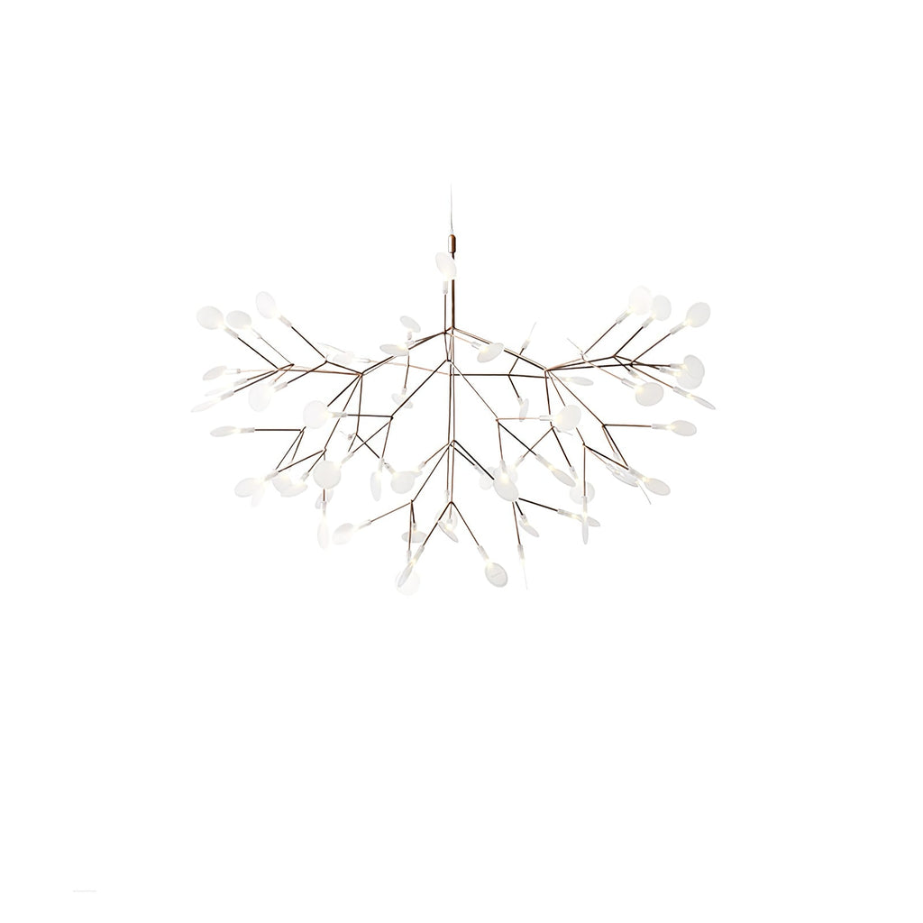 Lampadario LED Firefly in Oro Rosa