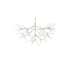 Lampadario LED Firefly in Oro Rosa