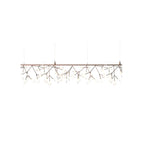 Lampadario LED Firefly in Oro Rosa