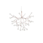 Lampadario LED Firefly in Oro Rosa