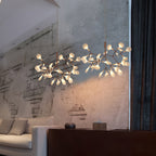 Lampadario LED Firefly in Oro Rosa