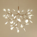Lampadario LED Firefly in Oro Rosa