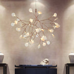Lampadario LED Firefly in Oro Rosa