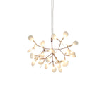 Lampadario LED Firefly in Oro Rosa