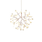 Lampadario LED Firefly in Oro Rosa