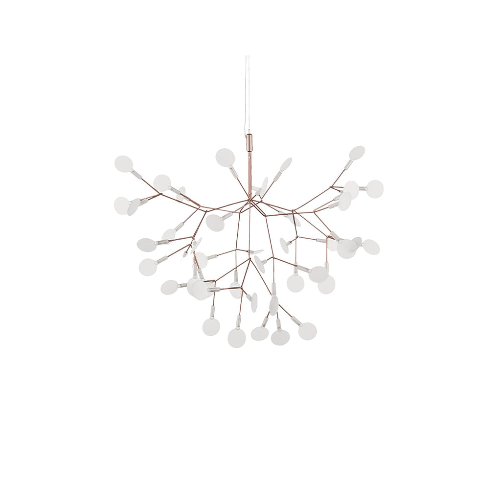 Lampadario LED Firefly in Oro Rosa