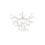 Lampadario LED Firefly in Oro Rosa