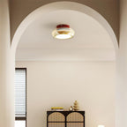 Lampada da soffitto a incasso in vetro retro di giugno