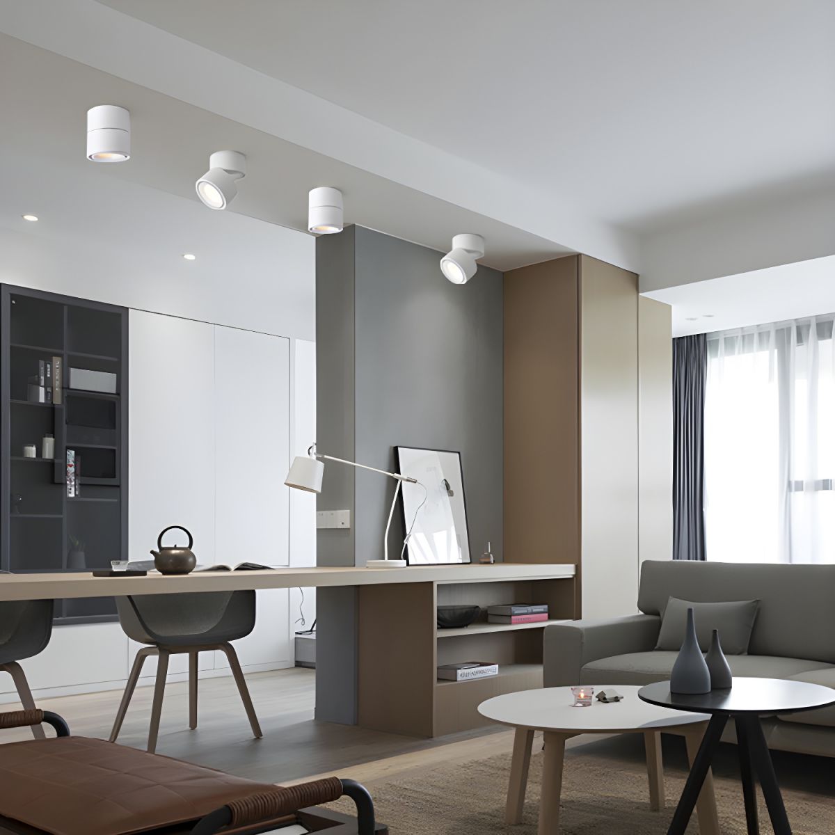 Faretto Rotante da Soffitto