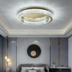 Moderna Creativa Lampada da Soffitto Rotonda in Cristallo