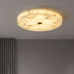 Lampada da Soffitto Rotonda in Alabastro Delya