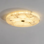 Lampada da Soffitto Rotonda in Alabastro Delya