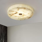 Lampada da Soffitto Rotonda in Alabastro Delya