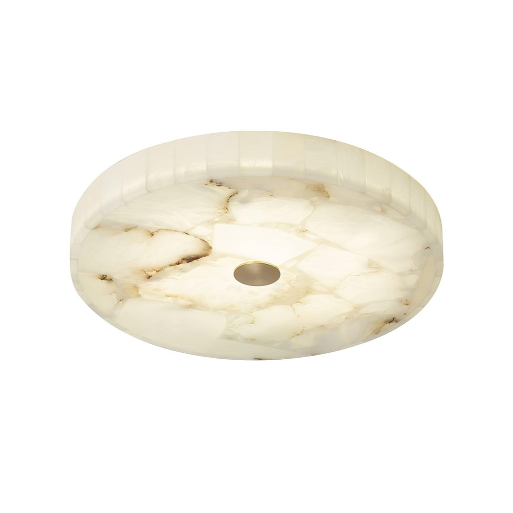 Lampada da Soffitto Rotonda in Alabastro Delya