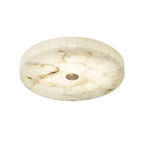 Lampada da Soffitto Rotonda in Alabastro Delya