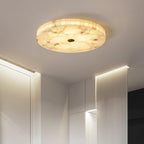 Lampada da Soffitto Rotonda in Alabastro Delya