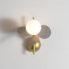 Culoren Applique Vetro Rotonda Arte Nordica