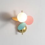 Culoren Applique Vetro Rotonda Arte Nordica