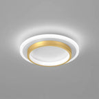 Lampada da soffitto Rouson – LED – Bianco – Ø 30 cm – Design moderno per soggiorni e corridoi