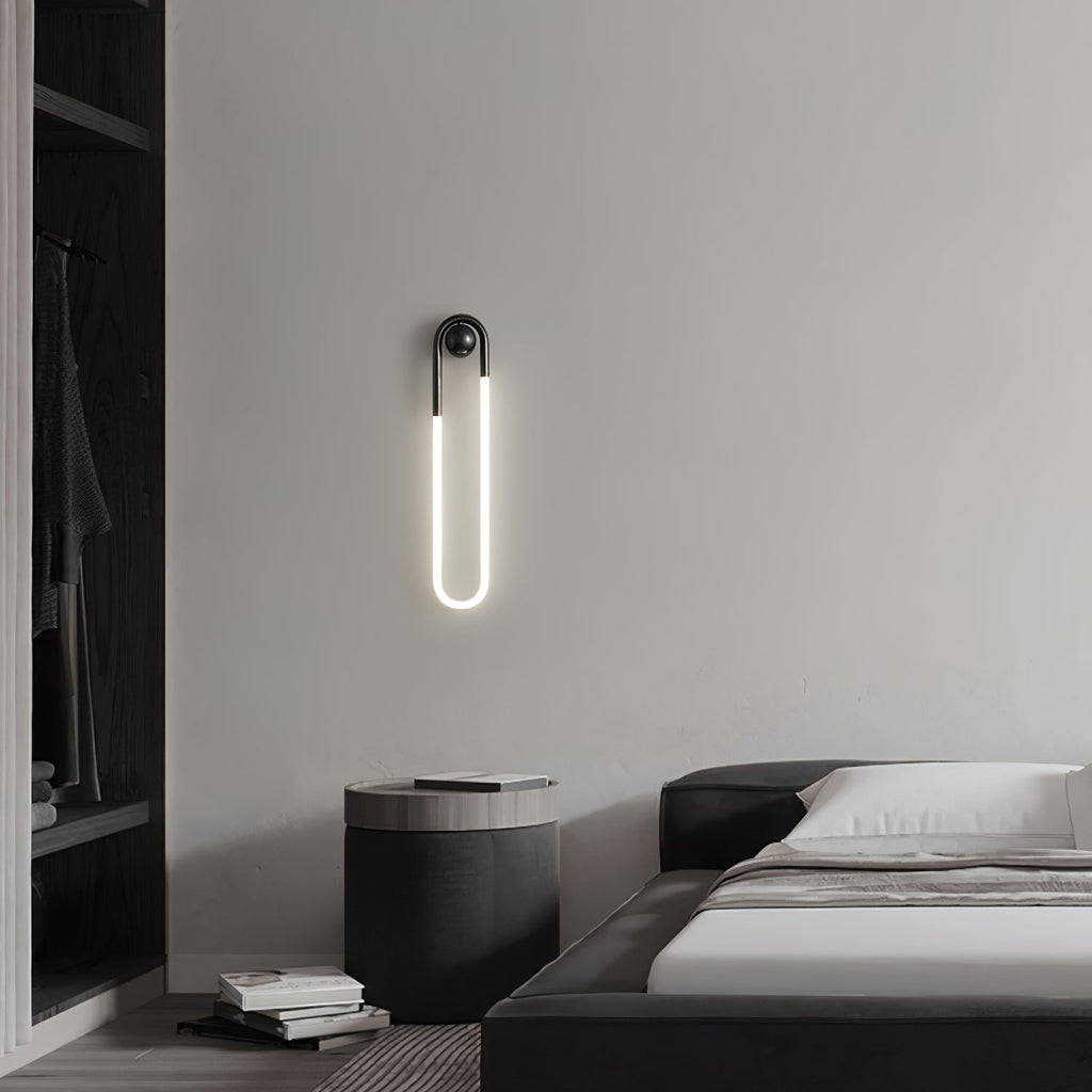 Lampada da parete Rudi Loop