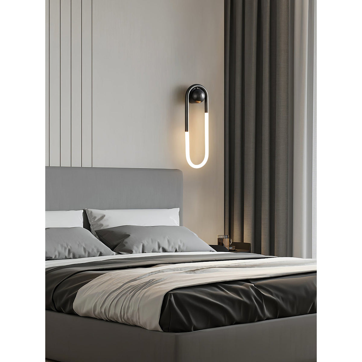 Lampada da parete Rudi Loop