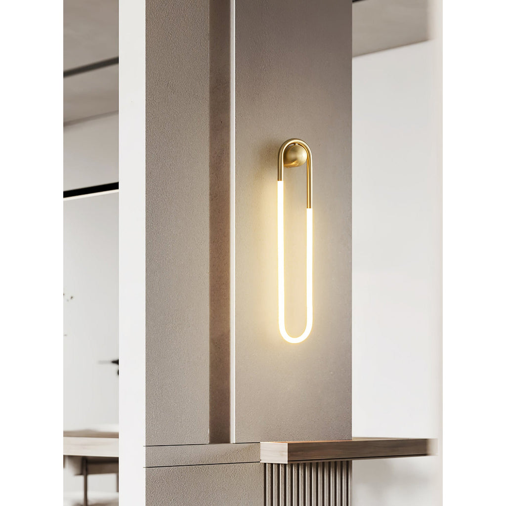 Lampada da parete Rudi Loop