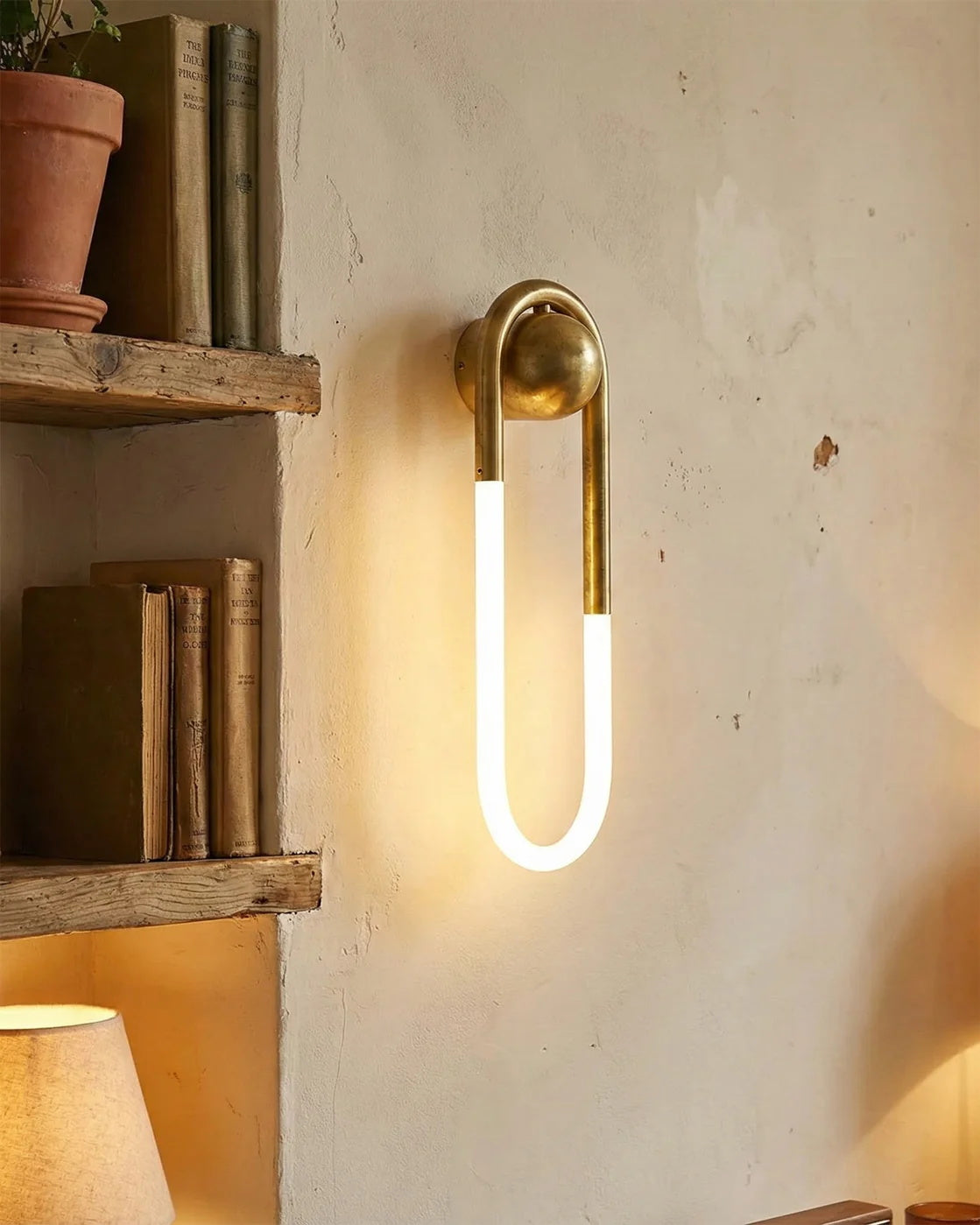 Lampada da parete Rudi Loop