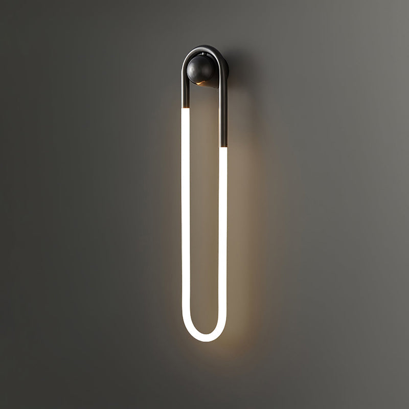 Lampada da parete Rudi Loop