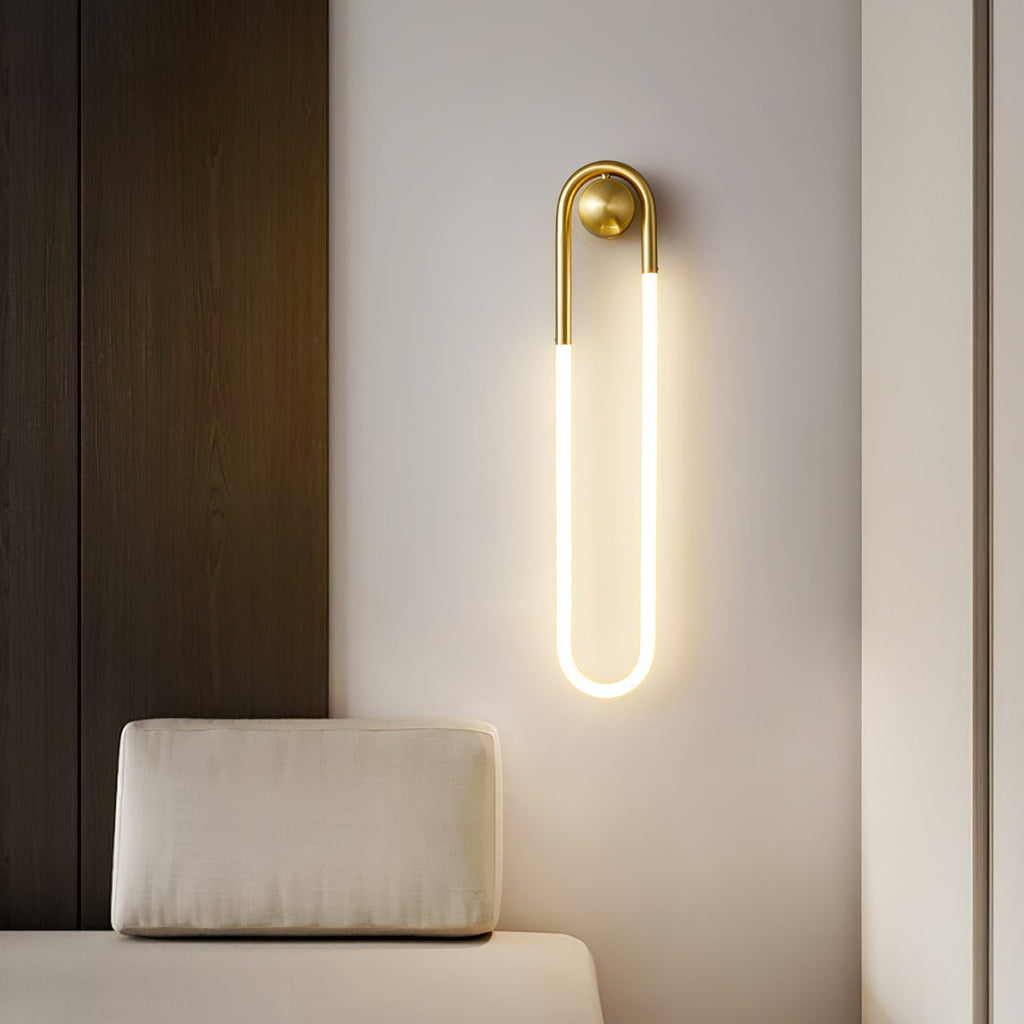 Lampada da parete Rudi Loop