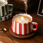 Tazza e piattino in ceramica Henrik