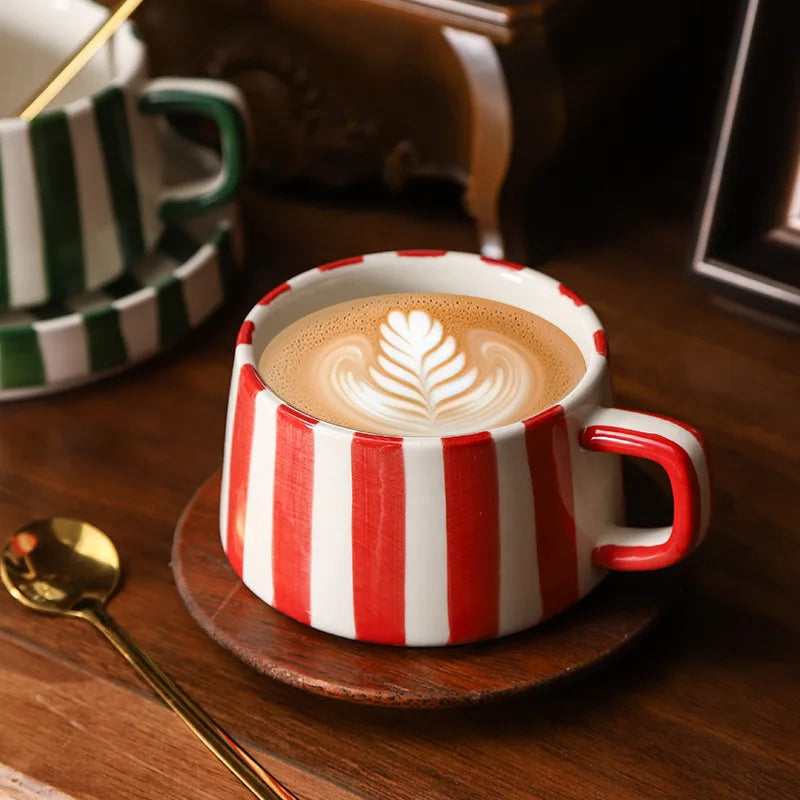 Tazza e piattino in ceramica Henrik