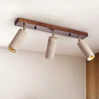Lampada da soffitto in Travertino