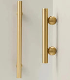 Manopole Rotonde in Ottone Ingrid