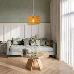 NaturaRiet Lampada a Sospensione in Rattan – Atmosfera Autentica in un Design Moderno