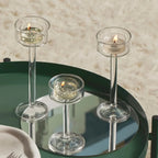 Set di Candelabri in Vetro LumaVase