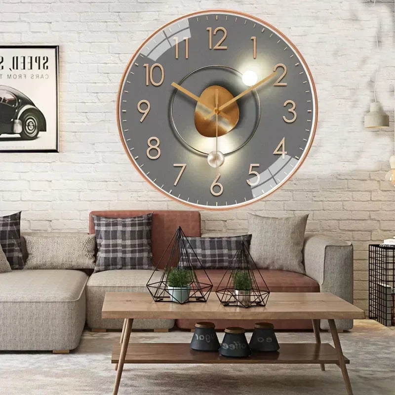 Orologio da Parete Moderno Orologio Decorativo Silenzioso per Casa