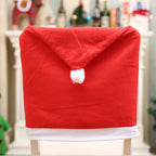 Copri Sedia di Natale – Cappelli di Babbo Natale per Sedie da Pranzo