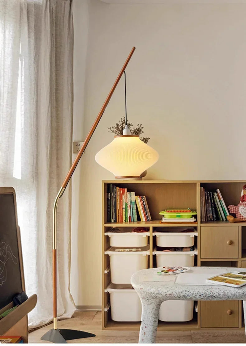 ScandiGlow Lampada da Terra LED Minimalista