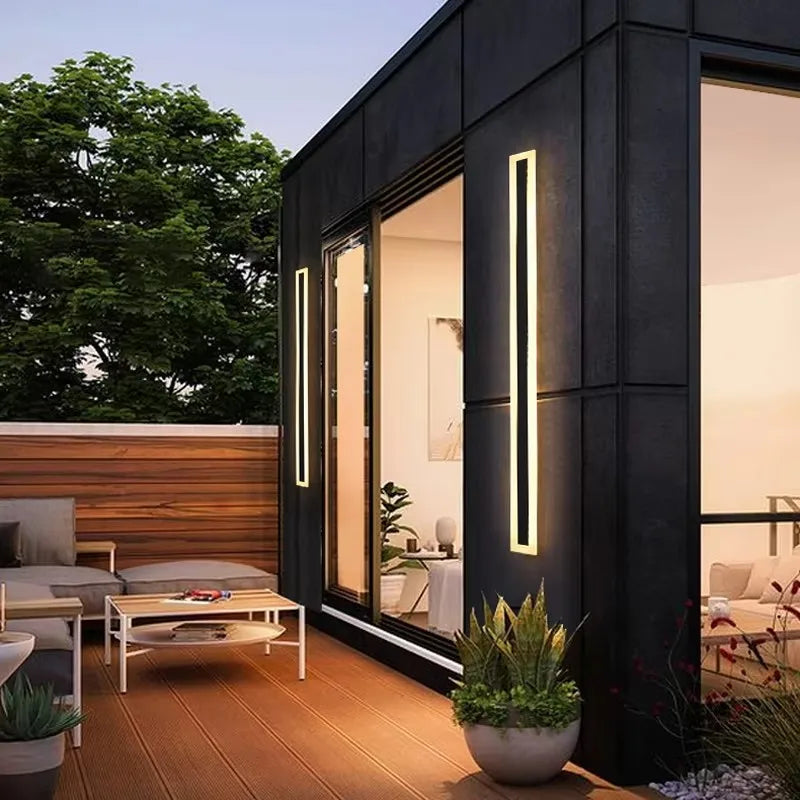 LumoFlex Villa – Lampada da Parete LED Waterproof IP65 | Illuminazione Esterna Dimmerabile per Giardino, Balcone e Facciata